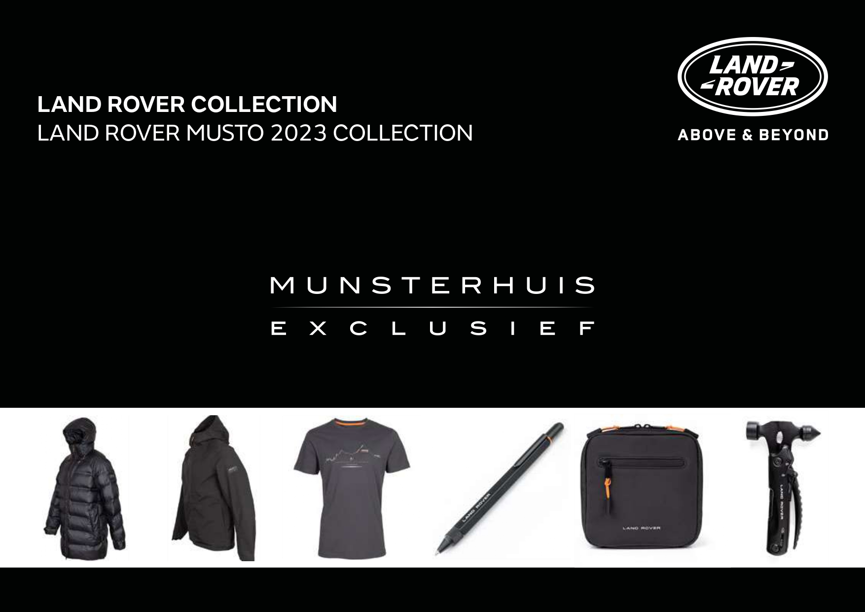 LAND ROVER MUSTO - Branded Goods
